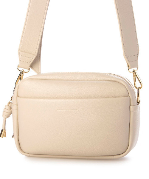 cache cache(カシュ カシュ)の「カシュカシュ cachecache / 2ショルダー付ボックスショルダー(ショルダーバッグ・レディース・ベージュ系その他/ブラック/アイボリー・FREE)」の8枚目の写真
