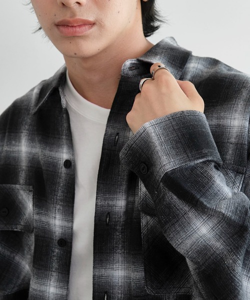 WEGO（ウィゴー）の「WEGO/オンブレチェックネルシャツ（シャツ/ブラウス・メンズ・その他1/その他4/その他6/その他5/その他3/その他2・MEDIUM/SMALL/LARGE）」の19枚目の写真