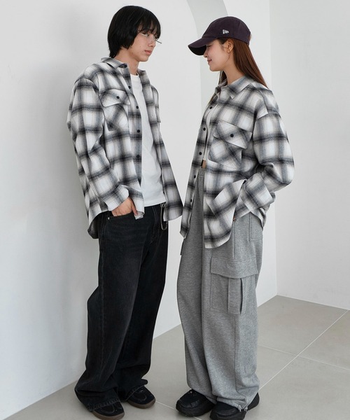 WEGO（ウィゴー）の「WEGO/オンブレチェックネルシャツ（シャツ/ブラウス・メンズ・その他1/その他4/その他6/その他5/その他3/その他2・MEDIUM/SMALL/LARGE）」の10枚目の写真