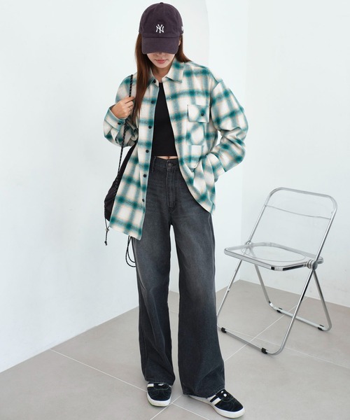 WEGO（ウィゴー）の「WEGO/オンブレチェックネルシャツ（シャツ/ブラウス・メンズ・その他1/その他4/その他6/その他5/その他3/その他2・MEDIUM/SMALL/LARGE）」の18枚目の写真