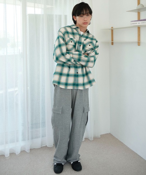 WEGO（ウィゴー）の「WEGO/オンブレチェックネルシャツ（シャツ/ブラウス・メンズ・その他1/その他4/その他6/その他5/その他3/その他2・MEDIUM/SMALL/LARGE）」の17枚目の写真