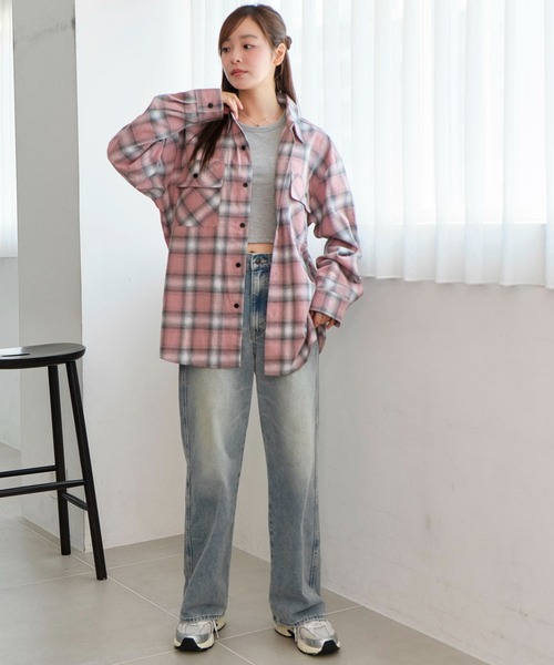 WEGO（ウィゴー）の「WEGO/オンブレチェックネルシャツ（シャツ/ブラウス・メンズ・その他1/その他4/その他6/その他5/その他3/その他2・MEDIUM/SMALL/LARGE）」の16枚目の写真