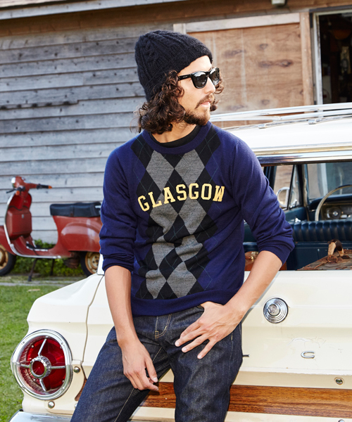 HYSTERIC GLAMOUR セーター ネイビー希少 ヒステリックグラマー モヘア