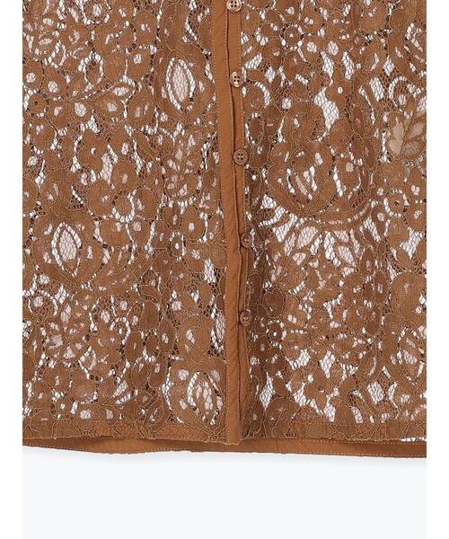 Te chichi（テチチ）の「前あきレイヤードレースジレベスト（ベスト・レディース・ブラック/ブラウン・F）」の20枚目の写真