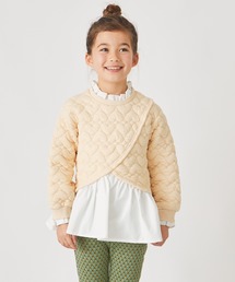 ever closet(エバークローゼット)の裾フリル キルトトップス(その他トップス)