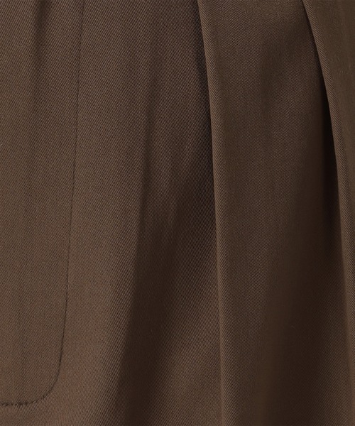 31 Sons de mode（トランテアン　ソン　ドゥ　モード）の「2025秋冬新作 ダブルベルト付ワイドパンツ（スラックス・レディース・ブラウン/ピンク/グレー・S/M）」の22枚目の写真