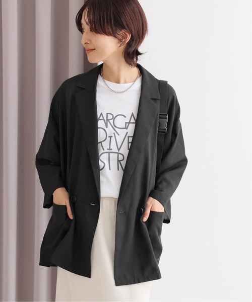 ジャーナルスタンダードレリューム シアーテーラードジャケット オーバーサイズ 追加3》シアーテーラードジャケット（テーラードジャケット）｜JOURNAL