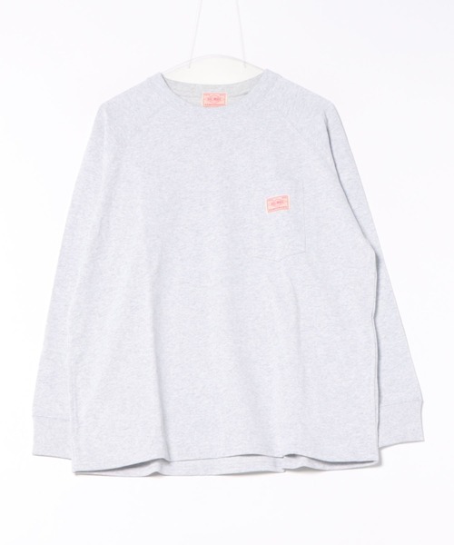 BIG MIKE(ビッグマイク)の「BIG MIKE ビッグマイク ヘビーウエイト 3ポケット 長袖Tシャツ ロンT /// 102538712(Tシャツ/カットソー・メンズ・チャコール/ナチュラル/アッシュ・MEDIUM/LARGE/X-LARGE)」の2枚目の写真