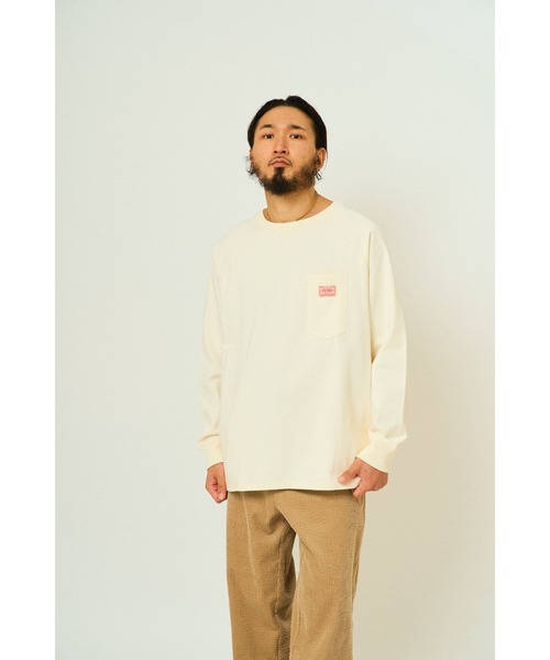 BIG MIKE(ビッグマイク)の「BIG MIKE ビッグマイク ヘビーウエイト 3ポケット 長袖Tシャツ ロンT /// 102538712(Tシャツ/カットソー・メンズ・チャコール/ナチュラル/アッシュ・MEDIUM/LARGE/X-LARGE)」の14枚目の写真