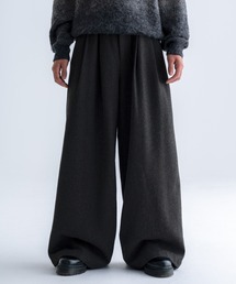SINSS | Tweed three tuck wide slacks / ツイード3タックワイドスラックス(スラックス)