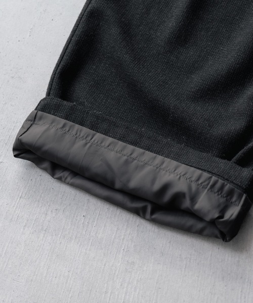 SINSS（シンス）の「Tweed three tuck wide slacks / ツイード3タックワイドスラックス（スラックス・メンズ・ブラウン/チャコール・X-LARGE/LARGE/MEDIUM/SMALL/X-SMALL）」の15枚目の写真