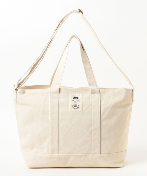 mmts（マミタス）の「【COLLABORATION】9456 / BIG BAG（トートバッグ・レディース・ベージュ/ホワイト系その他5・ONE SIZE）」の8枚目の写真