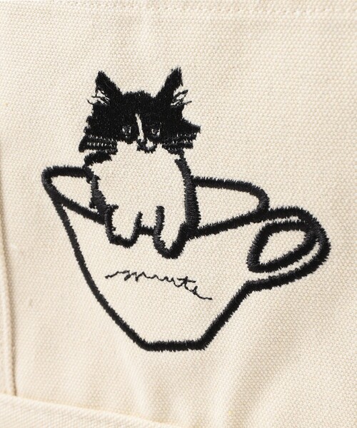 mmts（マミタス）の「【COLLABORATION】9456 / BIG BAG（トートバッグ・レディース・ベージュ/ホワイト系その他5・ONE SIZE）」の10枚目の写真