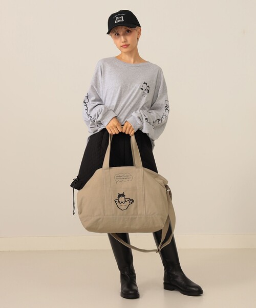 mmts（マミタス）の「【COLLABORATION】9456 / BIG BAG（トートバッグ・レディース・ベージュ/ホワイト系その他5・ONE SIZE）」の13枚目の写真