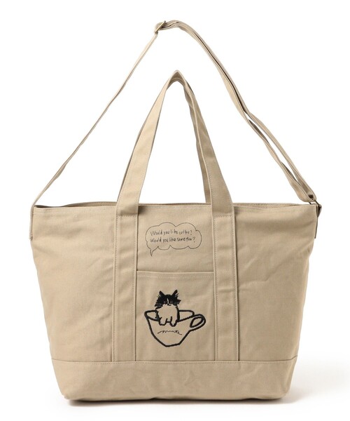 mmts（マミタス）の「【COLLABORATION】9456 / BIG BAG（トートバッグ・レディース・ベージュ/ホワイト系その他5・ONE SIZE）」の14枚目の写真