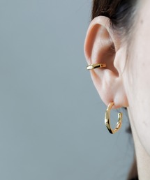 ISOLATION（アイソレーション）の「【ISOLATION / アイソレーション】Silver925 Organic Hoop Pierce /オーガニックフープピアス　シルバー925（ピアス（両耳用））」