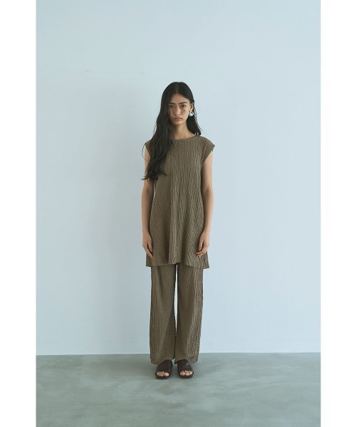 marjour(マージュール)の「2WAY SUMMER TUNIC KNIT(ニット/セーター・レディース・オフホワイト/モカ・M)」の10枚目の写真