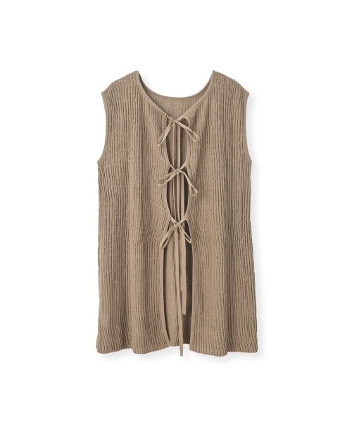 marjour(マージュール)の「2WAY SUMMER TUNIC KNIT(ニット/セーター・レディース・オフホワイト/モカ・M)」の13枚目の写真