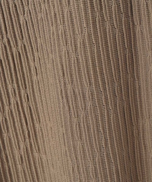 marjour(マージュール)の「2WAY SUMMER TUNIC KNIT(ニット/セーター・レディース・オフホワイト/モカ・M)」の9枚目の写真