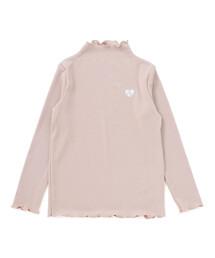 テレコハートワッペン刺しゅうTシャツ(100~140cm)
