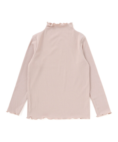 Tartine et Chocolat(タルティーヌエショコラ)の「テレコハートワッペン刺しゅうTシャツ(100~140cm)(Tシャツ/カットソー・キッズ・ピンク/ネイビー・100cm/140cm/110cm/130cm/120cm)」の4枚目の写真