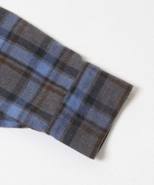 KBF（ケイビーエフ）の「BIGチェックシャツ（シャツ/ブラウス・レディース・グレー系その他/イエロー系その他/ブルー系その他・ONE）」の21枚目の写真