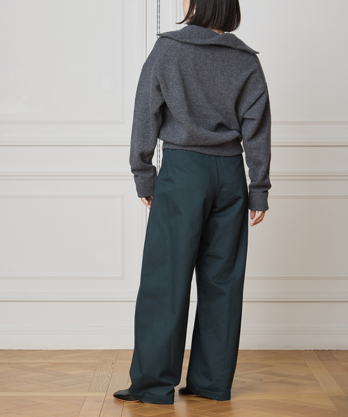 IENA LA BOUCLE ZIP ニットプルオーバー（ニット/セーター）｜IENA LA