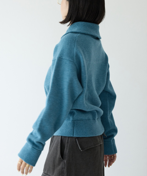 セール】IENA LA BOUCLE ZIP ニットプルオーバー（ニット/セーター