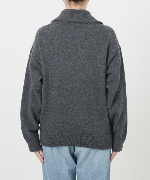 IENA LA BOUCLE ZIP ニットプルオーバー IENA LA BOUCLE ZIP ニットプルオーバー（ニット／セーター）｜IENA