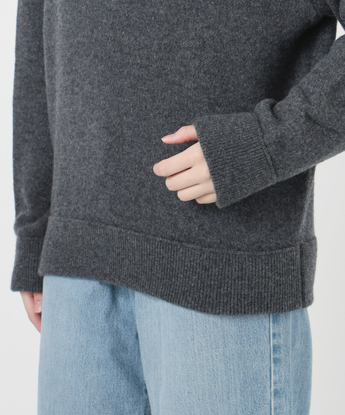 IENA LA BOUCLE ZIP ニットプルオーバー（ニット/セーター）｜IENA LA