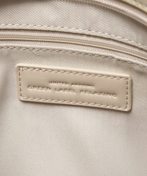 green label relaxing(グリーンレーベルリラクシング)の「【WEB限定】2WAYタッセルハンドル A4 トートバッグ / ショルダーバッグ(トートバッグ・レディース・ナチュラル/ブラック/ライトグレー・FREE)」の4枚目の写真