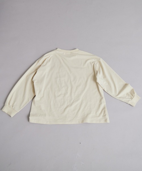 綿100%】コード 刺繍 長袖 Tシャツ【PAIRMANON STREET】（T