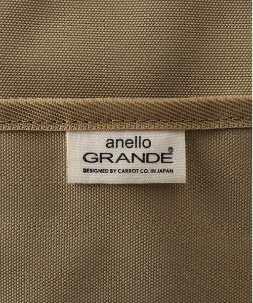 anello GRANDE（アネログランデ）の「anelloGRANDE ドライブ10ポケットトート型リュック（バックパック/リュック・レディース・ベージュ/ネイビー/オレンジ/ブラック/グレー・FREE）」の22枚目の写真