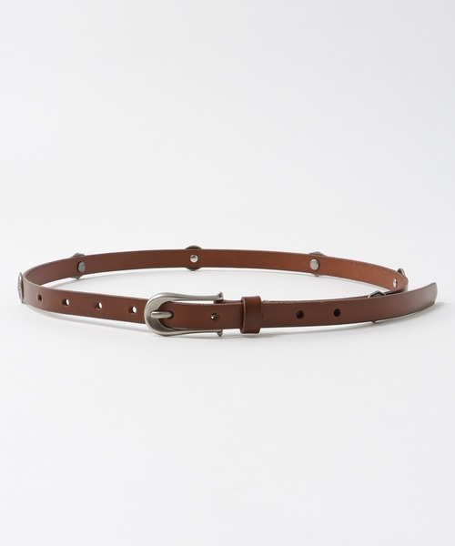 Three Four Time（ｽﾘｰﾌｫｰﾀｲﾑ）の「コンチョパーツベルト（ベルト・レディース・ブラック/ブラウン・FREE）」の8枚目の写真