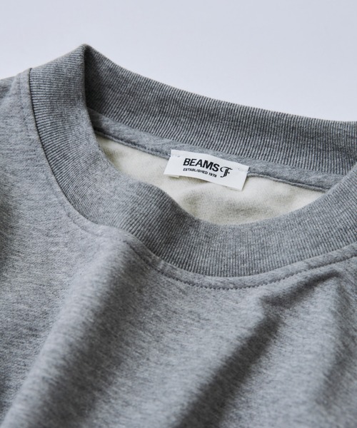 BEAMS F PREMIUM SWEAT コットンカシミヤ クルーネック スウェット