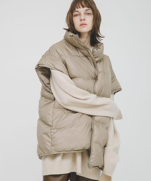 セール】short-sleeved down vest（ダウンベスト）｜LAATO（ラート）の
