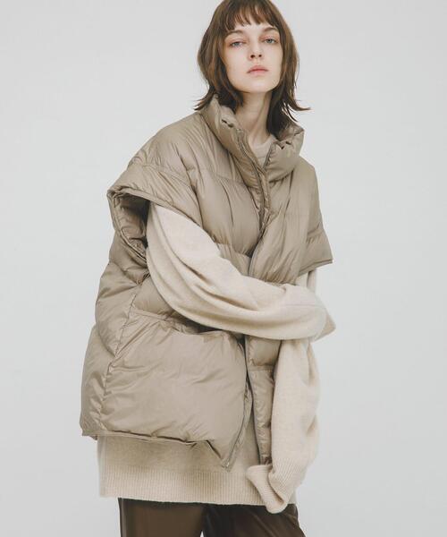 セール】short-sleeved down vest（ダウンベスト）｜LAATO（ラート）の
