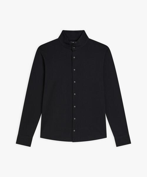 メンズ コットン 長袖 ハイネック シャツ ”Romeo”