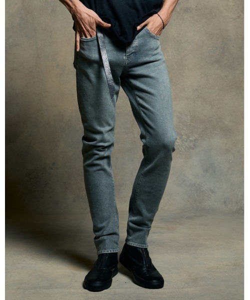 wjk（ダヴルジェイケイ）の「wjk ダブルジェイケイ / long knit-denim