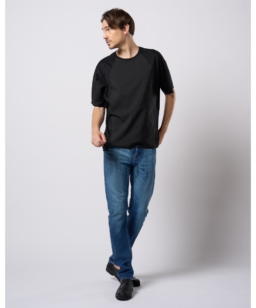 wjk(ダヴルジェイケイ)の「slim banana denim(デニムパンツ・メンズ・ブルー系その他/ライトグレー/ライトブルー・SMALL/MEDIUM/LARGE/X-LARGE)」の9枚目の写真