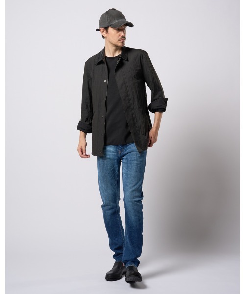 wjk(ダヴルジェイケイ)の「slim banana denim(デニムパンツ・メンズ・ブルー系その他/ライトグレー/ライトブルー・SMALL/MEDIUM/LARGE/X-LARGE)」の10枚目の写真