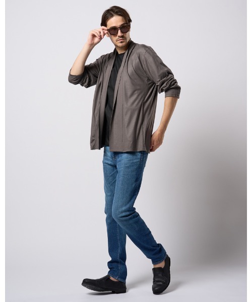 wjk(ダヴルジェイケイ)の「slim banana denim(デニムパンツ・メンズ・ブルー系その他/ライトグレー/ライトブルー・SMALL/MEDIUM/LARGE/X-LARGE)」の11枚目の写真