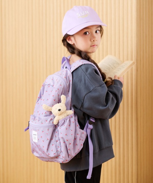 LAKOLE（ラコレ）の「【らこれキッズ】アソート柄リュック / 588192（バックパック/リュック・キッズ・ブラック/ネイビー/ラベンダー・FREE）」の3枚目の写真