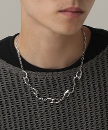 LAND MUSEUM（ランドミュージアム）の「LAND MUSEUM／ジグリーラインネックレス（ネックレス）」