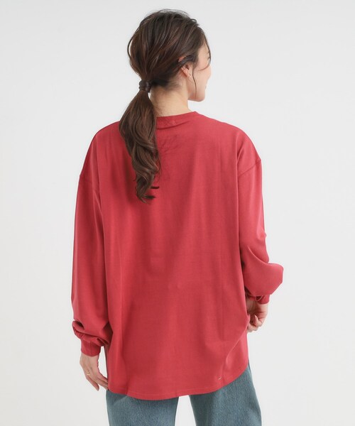SHOO・LA・RUE(シューラルー)の「大人のカジュアルスタイルに グラフィックアソート BIGロンT【CIRCRIC】(Tシャツ/カットソー・レディース・ブラック系2/ホワイト系1/チャコールグレー/ピンク系・00)」の21枚目の写真