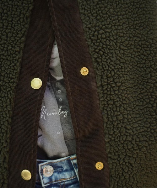 Barbour(バブアー)の「BARBOUR (バブアー) Dulsie ボア ライナー ベスト/LLI0016(ベスト・レディース・ブラック/オリーブ系・10)」の8枚目の写真