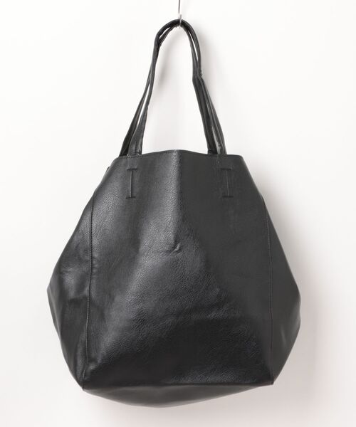 Burner(バーナー)の「【OKUOKU 0909】大容量ソフトレザー 2WAY トートバッグ oku-bag-38-50【GBT】(トートバッグ・レディース・ダークブラウン/ブラウン/ブラック/イエロー/グレー/グリーン・FREE)」の2枚目の写真