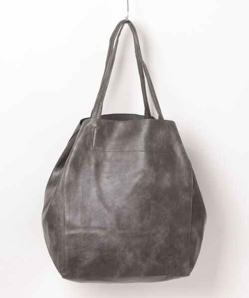 Burner(バーナー)の「【OKUOKU 0909】大容量ソフトレザー 2WAY トートバッグ oku-bag-38-50【GBT】(トートバッグ・レディース・ダークブラウン/ブラウン/ブラック/イエロー/グレー/グリーン・FREE)」の7枚目の写真