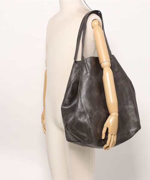 Burner(バーナー)の「【OKUOKU 0909】大容量ソフトレザー 2WAY トートバッグ oku-bag-38-50【GBT】(トートバッグ・レディース・ダークブラウン/ブラウン/ブラック/イエロー/グレー/グリーン・FREE)」の12枚目の写真