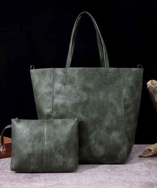 Burner(バーナー)の「【OKUOKU 0909】大容量ソフトレザー 2WAY トートバッグ oku-bag-38-50【GBT】(トートバッグ・レディース・ダークブラウン/ブラウン/ブラック/イエロー/グレー/グリーン・FREE)」の5枚目の写真